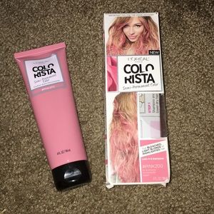 L'Oreal pink hair color x2